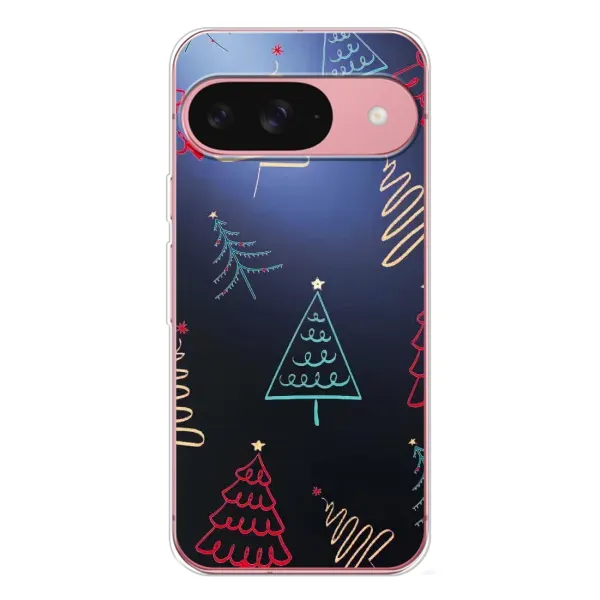 Чехол с принтом «Рождественские елки» для Google Pixel 10 Чехол с принтом «Рождественские елки» для Google Pixel 10