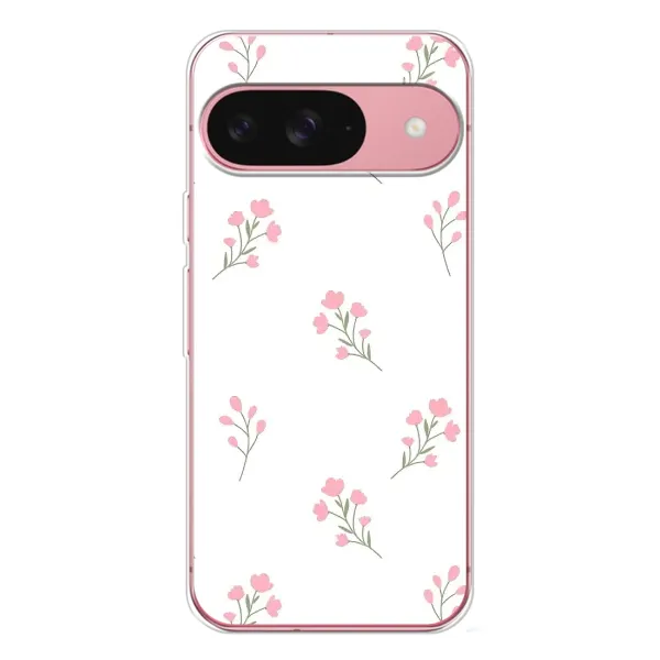 Чехол с принтом «Розовые цветы» для Google Pixel 10 Чехол с принтом «Розовые цветы» для Google Pixel 10