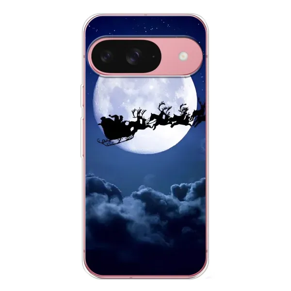 Чехол с принтом «Санта - луна» для Google Pixel 10