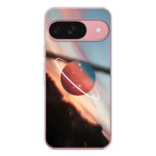 Чохол з принтом «Сатурн» для Google Pixel 10