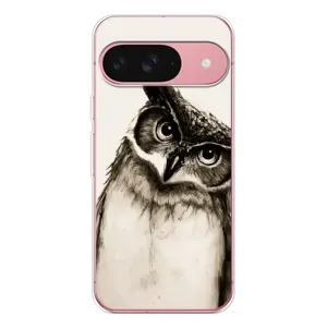 Чехол с птицами на Google Pixel 10 (VPrint) (Сова)