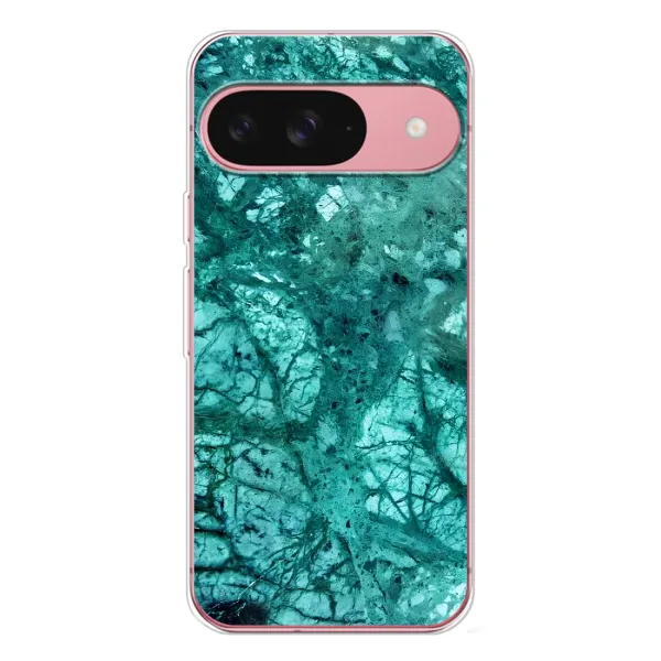 Чохол з принтом «Зелений мрамор» для Google Pixel 10 Чохол з принтом «Зелений мрамор» для Google Pixel 10