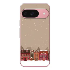 Новогодние, Праздничные Чехлы для Google Pixel 10 - 2024 год (Зимний город)