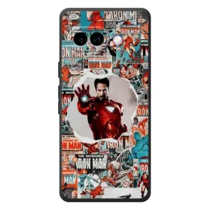 Чохли з героями Марвел Google Pixel 10a (VPrint) (Айронмен)
