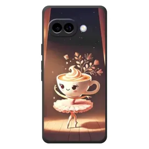 Чехол с мемом Тралалело тралала на Google Pixel 10a (Балерина капучина)