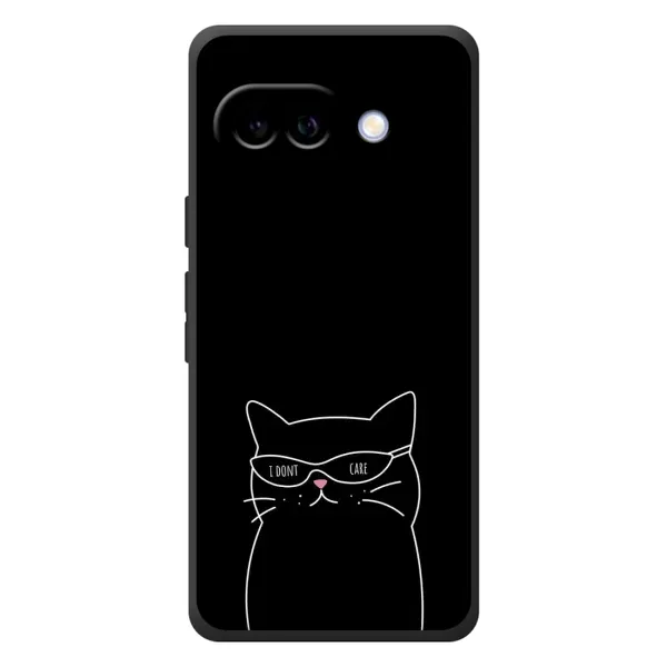 Чохол з принтом «Байдужий кіт» для Google Pixel 10a