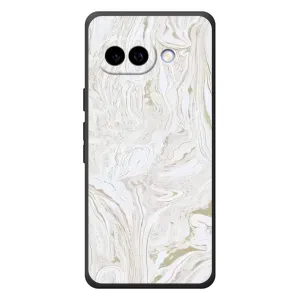 Мраморний чехол на Google Pixel 10a (VPrint) (Білий мрамор)