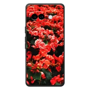 Чохли з квітами для Google Pixel 10a (VPrint) (Квіти червоні)