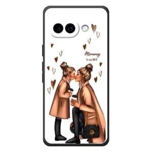 Чохол з друком для Google Pixel 10a - (Мама з дитинкою) (AlphaPrint) (Донька і мама)