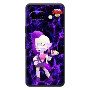 Чехлы Brawl Stars для Google Pixel 10a (AlphaPrint) (Емз Бравл Старс)