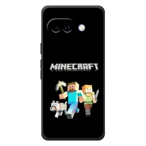 Чохол Майнкрафт на Google Pixel 10a (AlphaPrint) Minecraft (герої Minecraft)