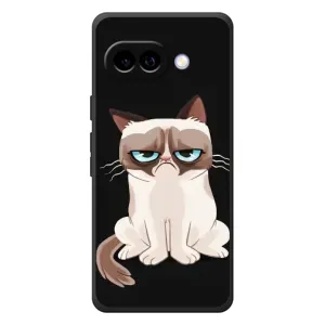 Чехол с принтом «Грустный кот» для Google Pixel 10a