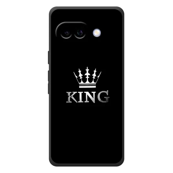 Чохол з принтом «KING» для Google Pixel 10a Чохол з принтом «KING» для Google Pixel 10a