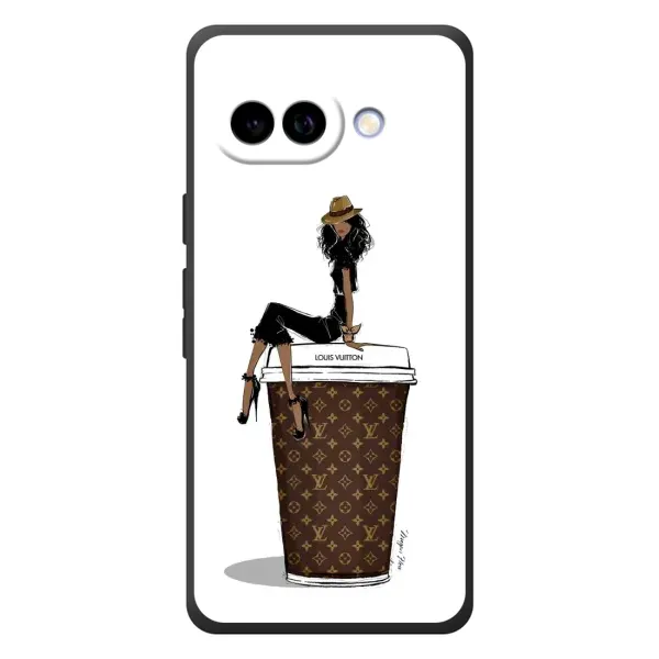 Чохол з принтом «кава LOUIS VUITTON» для Google Pixel 10a Чохол з принтом «кава LOUIS VUITTON» для Google Pixel 10a