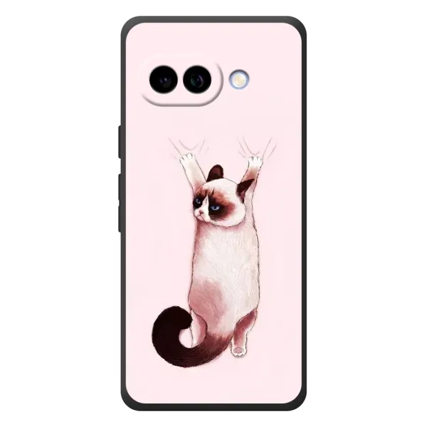 Чехол с принтом «Котик падает» для Google Pixel 10a Чехол с принтом «Котик падает» для Google Pixel 10a