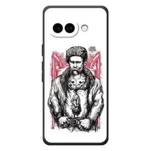 Чохли для Google Pixel 10a с принтом Тараса Шевченко (AlphaPrint) (Козак Шевченко)
