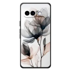 Чохол з принтом «Квіти на білому» для Google Pixel 10a