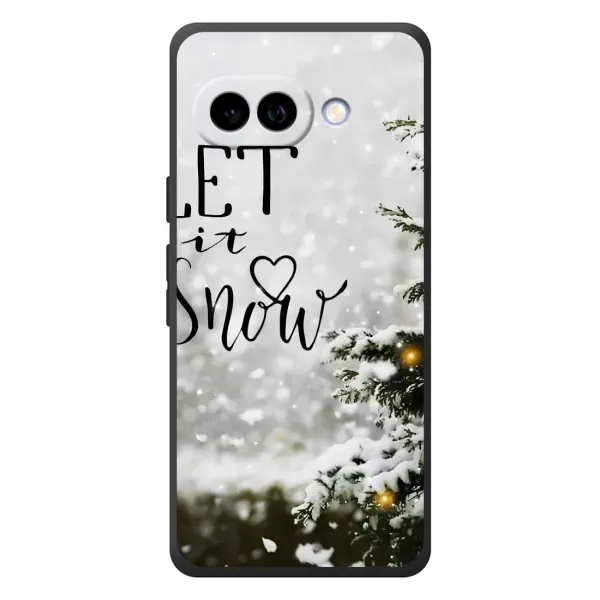 Чехол с принтом «Let it snow» для Google Pixel 10a
