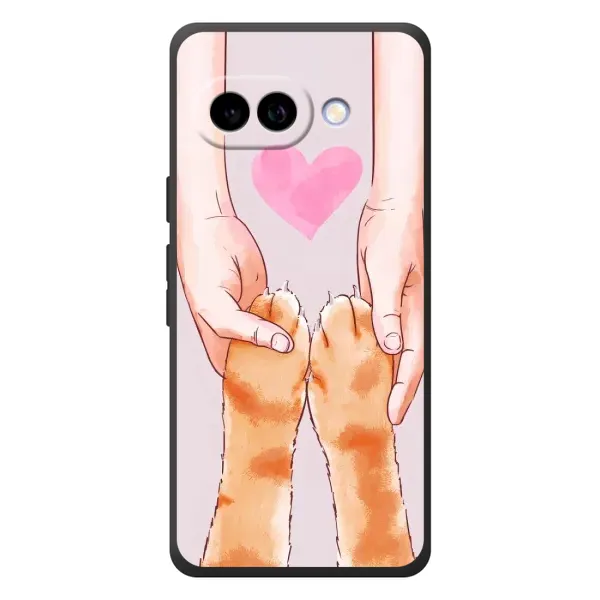 Чехол с принтом «Любовь к котикам» для Google Pixel 10a Чехол с принтом «Любовь к котикам» для Google Pixel 10a