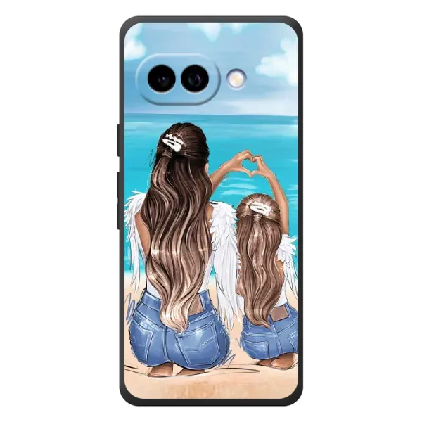 Чохол з принтом «Мама з донькою» для Google Pixel 10a Чохол з принтом «Мама з донькою» для Google Pixel 10a