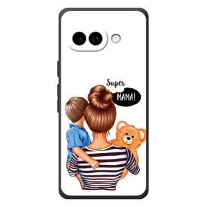 Чохол з друком для Google Pixel 10a - (Мама з дитинкою) (AlphaPrint) (Мама з синочком)