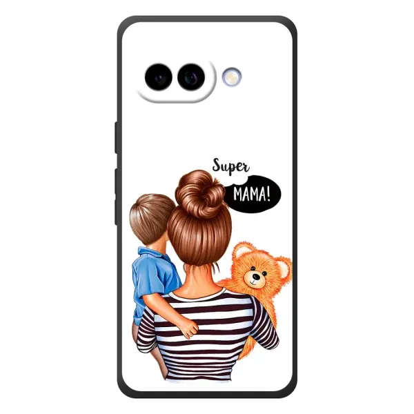 Чохол з принтом «Мама з синочком» для Google Pixel 10a Чохол з принтом «Мама з синочком» для Google Pixel 10a