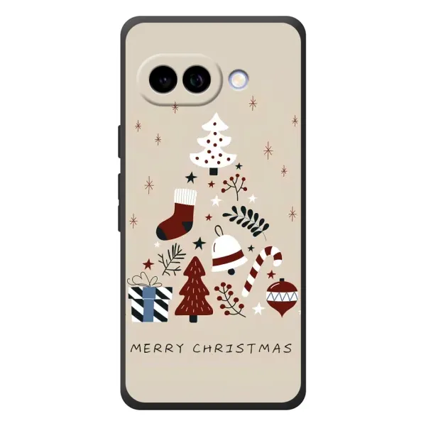 Чехол с принтом «Merry Christmas» для Google Pixel 10a Чехол с принтом «Merry Christmas» для Google Pixel 10a