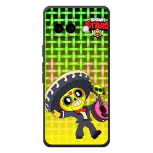 Чехлы Brawl Stars для Google Pixel 10a (AlphaPrint) (Поко в самбреро)