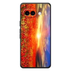 Чохол з картинкою (Стильні) Гугл Піксель 10а - (AlphaPrint) (Поле тюльпанів)