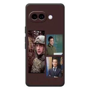 Чохол для Google Pixel 10a (AlphaPrint - с принтом Зеленського) (Президент)
