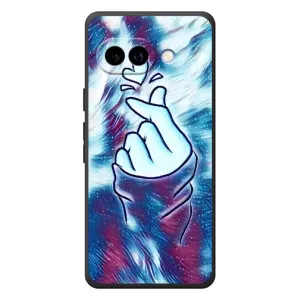 Чехол с принтом «Радужное сердце» для Google Pixel 10a
