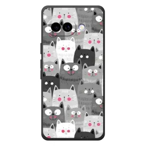Чохли з Котиками для Google Pixel 10a (VPrint) (Мальовані котики)