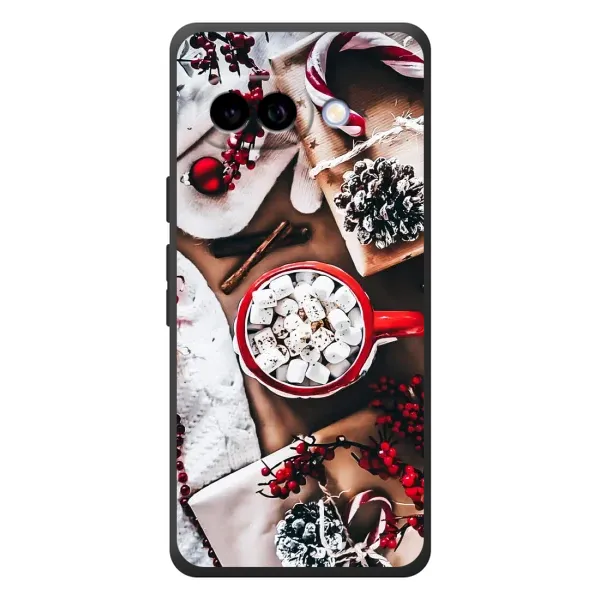 Чехол с принтом «Рождественская атмосфера» для Google Pixel 10a Чехол с принтом «Рождественская атмосфера» для Google Pixel 10a