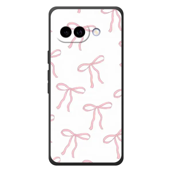 Чохол з принтом «Рожеві бантики» для Google Pixel 10a Чохол з принтом «Рожеві бантики» для Google Pixel 10a