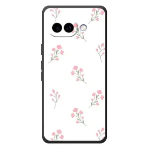 Чохол з принтом «Рожеві квіти» для Google Pixel 10a