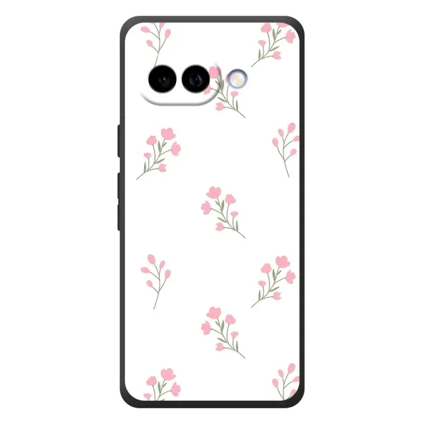 Чохол з принтом «Рожеві квіти» для Google Pixel 10a