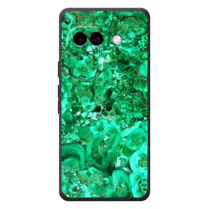 Мраморний чехол на Google Pixel 10a (VPrint) (Салатовий Мрамор)