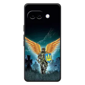 Чехлы с картинкой ЗСУ для Google Pixel 10a (AlphaPrint) (Солдат ЗСУ)