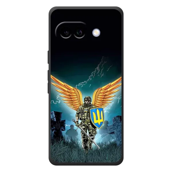 Чохол з принтом «Солдат ЗСУ» для Google Pixel 10a