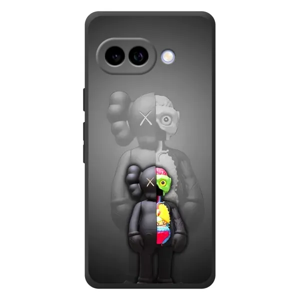 Чохол з принтом «Тіло Bearbrick» для Google Pixel 10a