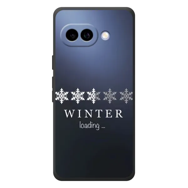Чохол з принтом «Winter loading» для Google Pixel 10a