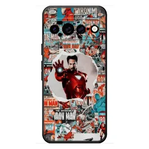 Чехлы с героями Марвел Google Pixel 11 Pro XL (VPrint) (Айронмен)