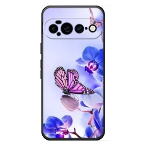 Чехлы с Цветами для Google Pixel 11 Pro XL (VPrint) (Бабочка на цветочке)