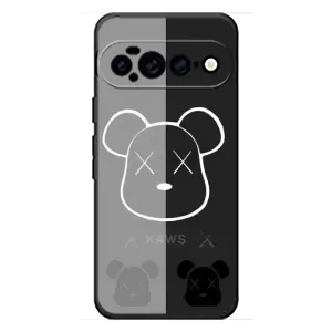 Чехлы для Google Pixel 11 Pro XL - Bearbrick Louis Vuitton (PREMIUMPrint) (БеарБрик глаза)