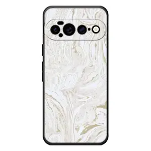 Мраморный чехол на Google Pixel 11 Pro XL (VPrint) (Белый мрамор)