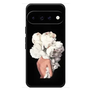 Чехлы (ART) Цветы на Google Pixel 11 Pro XL (VPrint) (Белые цветы)