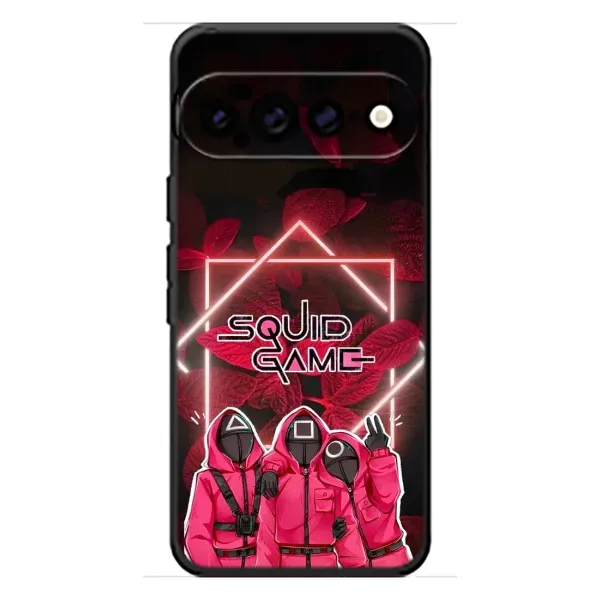 Чехол с принтом «Охранники Игра кальмара» для Google Pixel 11 Pro XL Чехол с принтом «Охранники Игра кальмара» для Google Pixel 11 Pro XL
