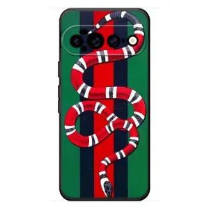 Чехлы ГУЧЧИ для Гугл Пиксель 11 Про ХЛ (AlphaPrint) (Gucci змия)