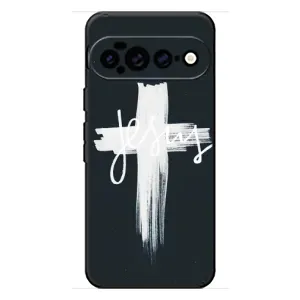 Чехол для Google Pixel 11 Pro XL (AlphaPrint) - (Христианские) (Иисус)