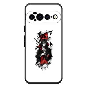 Чехлы на тему: Итачи Учиха для Google Pixel 11 Pro XL (AlphaPrint) (Итачи с атрибутами)